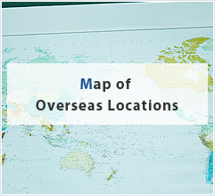 Map of Overseas Locations
