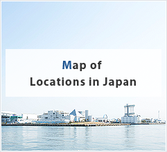 Map of Locations in Japan